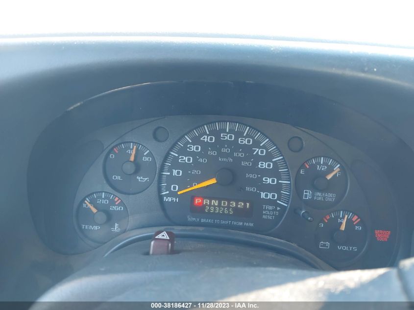 1999 Chevrolet Express VIN: 1GCGG25R3X1089905 Lot: 38186427