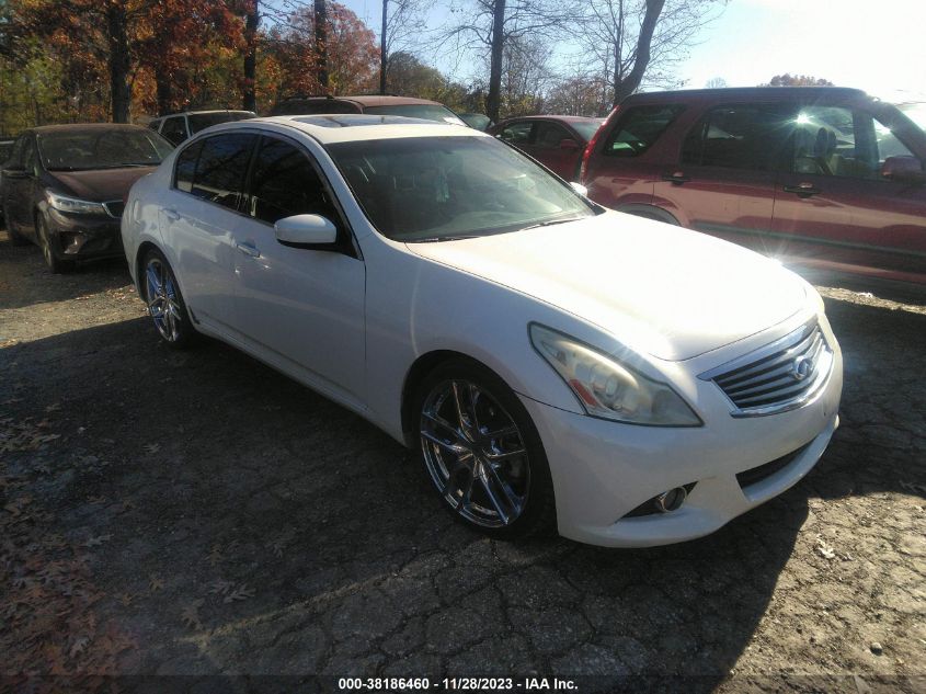 2012 Infiniti G37 Journey VIN: JN1CV6AP4CM932943 Lot: 38186460