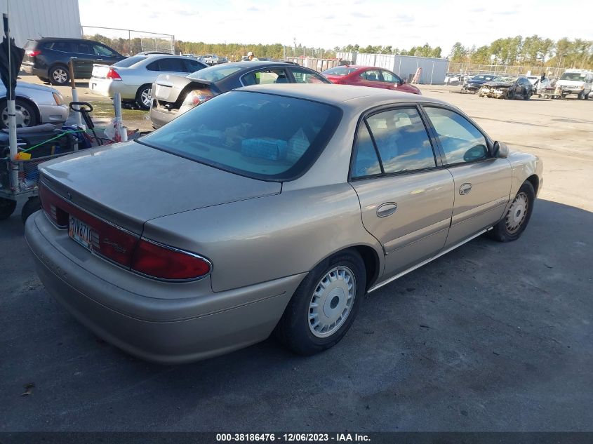 2000 Buick Century Custom VIN: 2G4WS52JXY1299418 Lot: 38186476