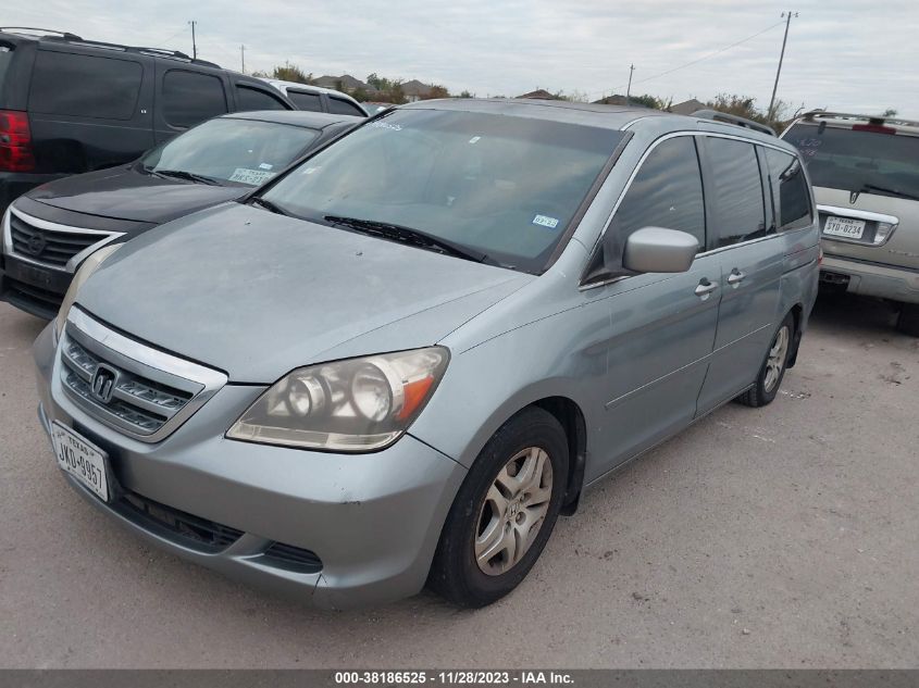 2005 Honda Odyssey Ex-L VIN: 5FNRL38735B118506 Lot: 40813106