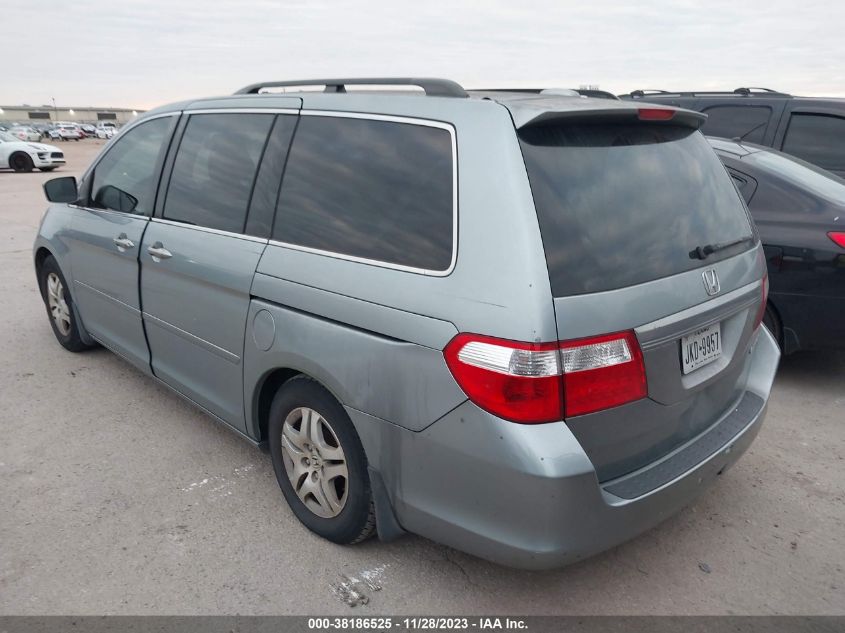 2005 Honda Odyssey Ex-L VIN: 5FNRL38735B118506 Lot: 40813106