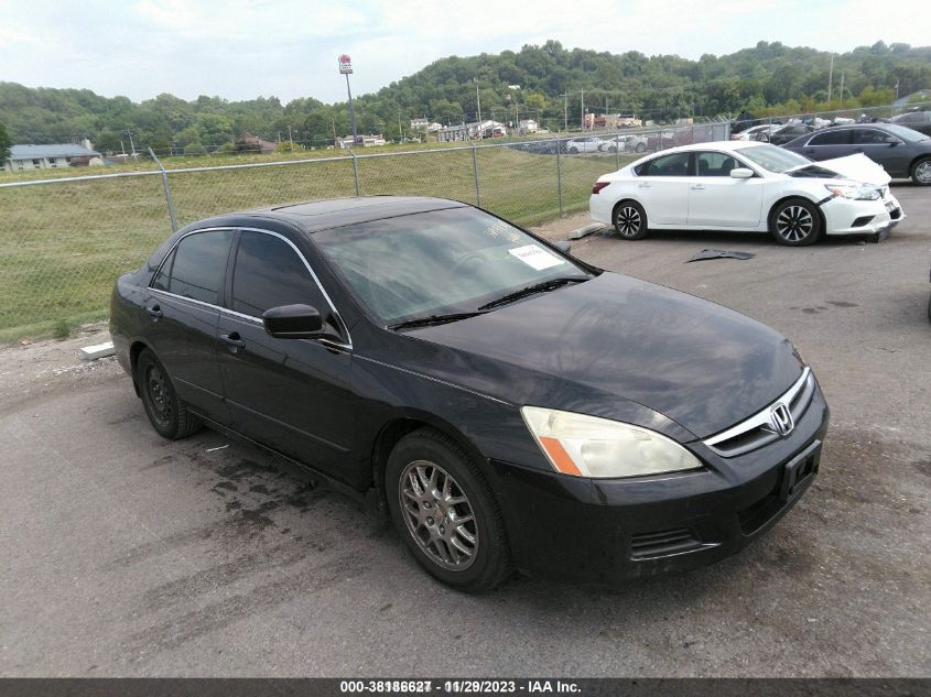 1HGCM56897A016330 2007 Honda Accord 2.4 Ex