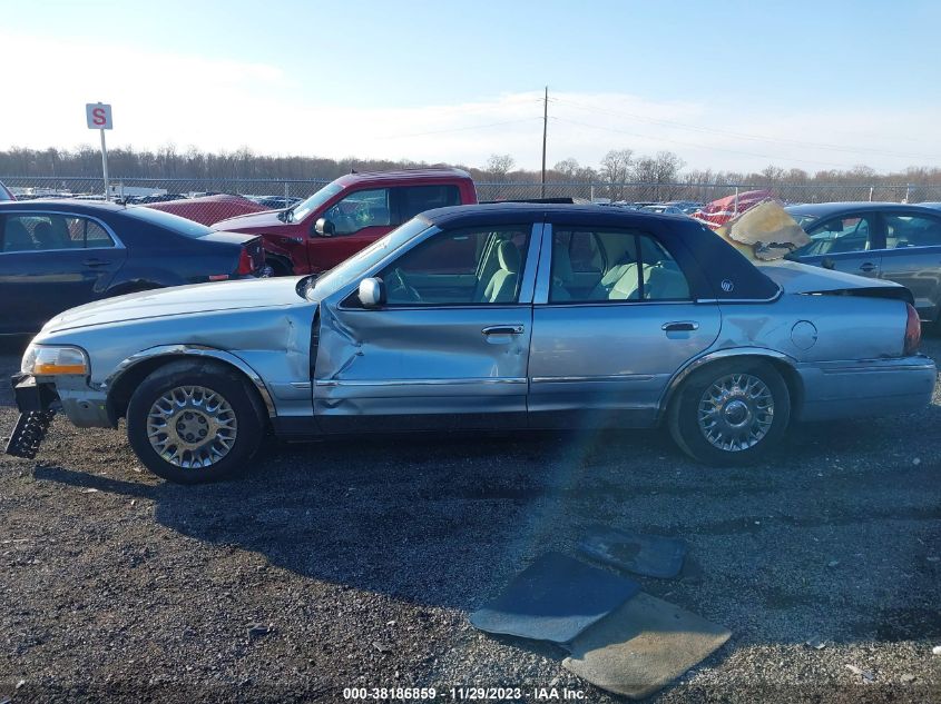 2004 Mercury Grand Marquis Gs VIN: 2MEFM74W74X628956 Lot: 38186859