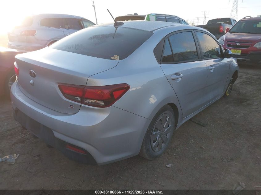 2019 Kia Rio S VIN: 3KPA24AB1KE233336 Lot: 38186866