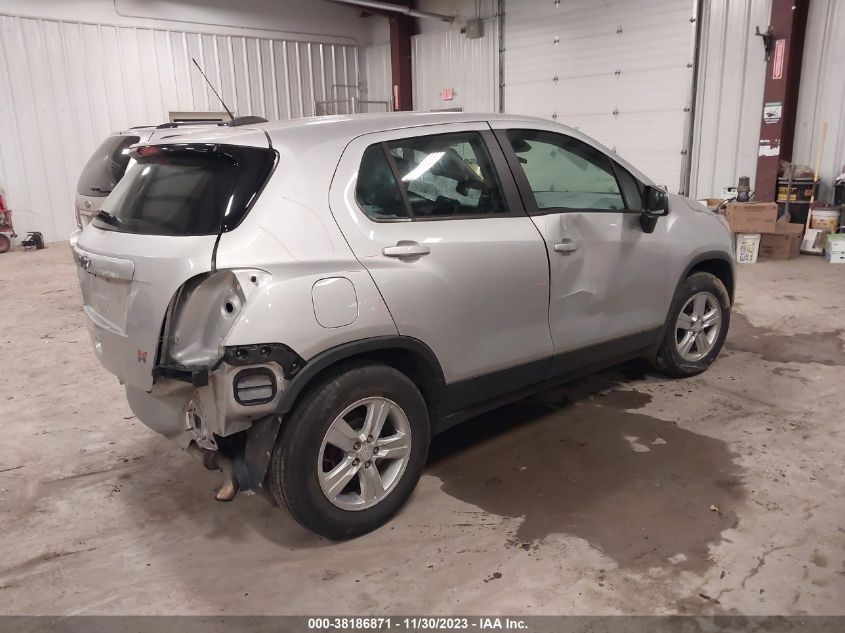 2019 Chevrolet Trax Ls VIN: 3GNCJKSB9KL210131 Lot: 38186871