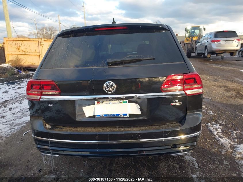 2018 Volkswagen Atlas 3.6L V6 Se W/Technology VIN: 1V2PR2CA0JC521366 Lot: 38187153