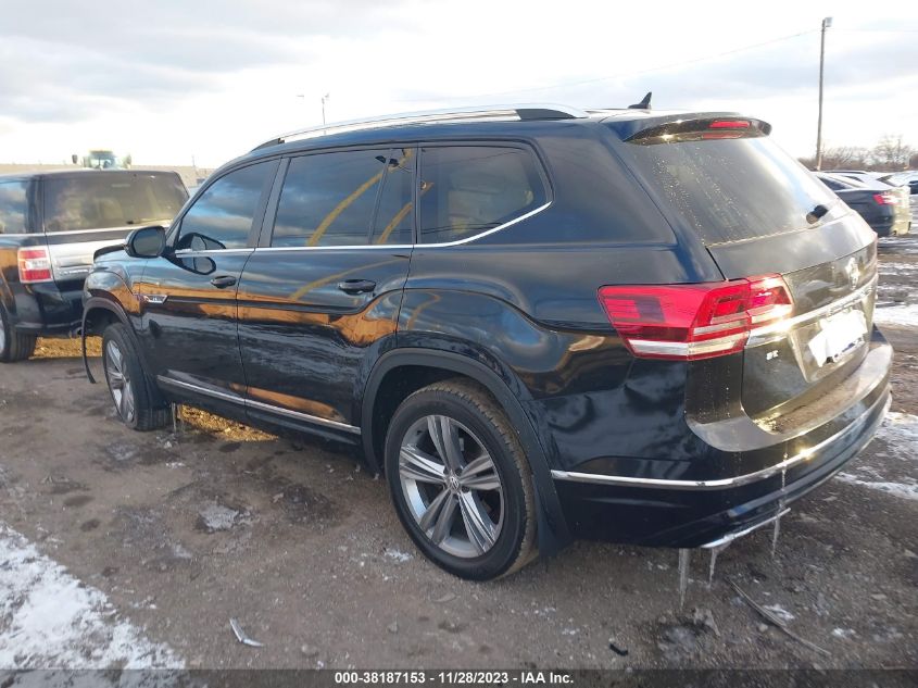 2018 Volkswagen Atlas 3.6L V6 Se W/Technology VIN: 1V2PR2CA0JC521366 Lot: 38187153