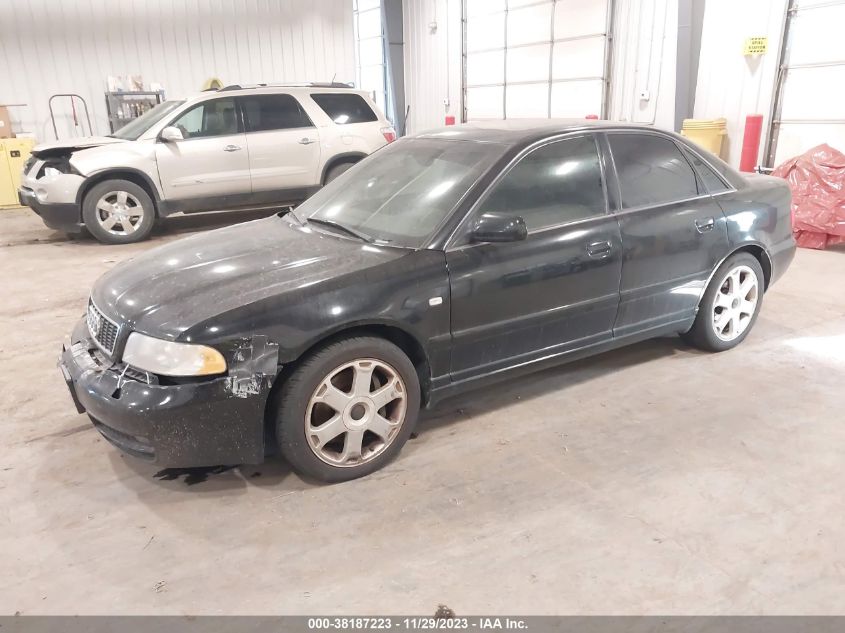 2001 Audi S4 2.7T (A5)/2.7T (M6) VIN: WAURD68D41A135710 Lot: 38187223