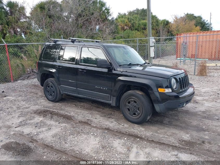 1C4NJRBB4GD686195 2016 Jeep Patriot Sport