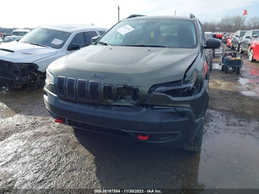 2021 Jeep Cherokee Trailhawk 4X4 VIN: 1C4PJMBX3MD182398 Lot: 38187554