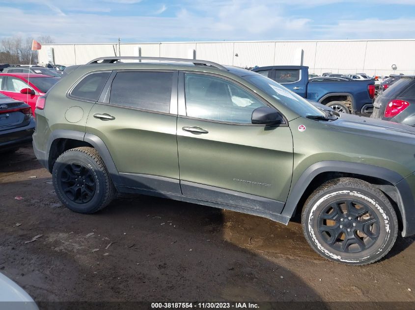 2021 Jeep Cherokee Trailhawk 4X4 VIN: 1C4PJMBX3MD182398 Lot: 38187554