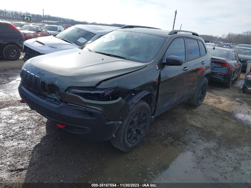 2021 Jeep Cherokee Trailhawk 4X4 VIN: 1C4PJMBX3MD182398 Lot: 38187554