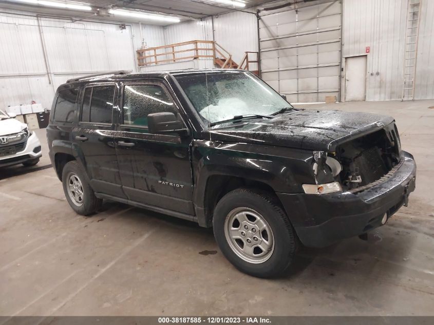 1C4NJRBB6FD248924 2015 Jeep Patriot Sport