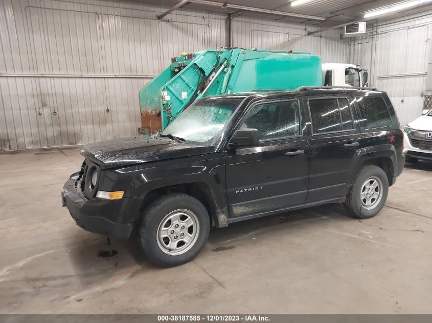 1C4NJRBB6FD248924 2015 Jeep Patriot Sport