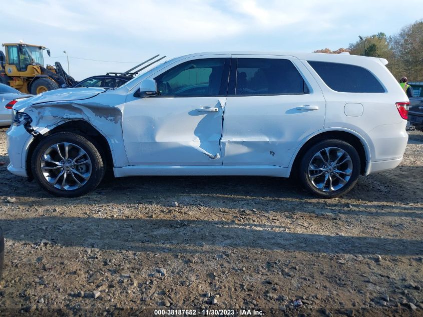 2020 Dodge Durango R/T Awd VIN: 1C4SDJCT5LC247557 Lot: 38187652