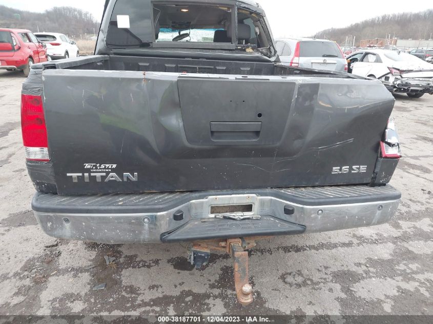 2009 Nissan Titan Se VIN: 1N6AA07C29N305871 Lot: 38187701