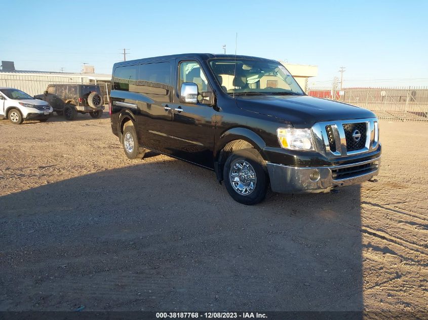 2021 Nissan Nv Passenger Nv3500 Hd Sl VIN: 5BZAF0AA4MN850104 Lot: 38187768