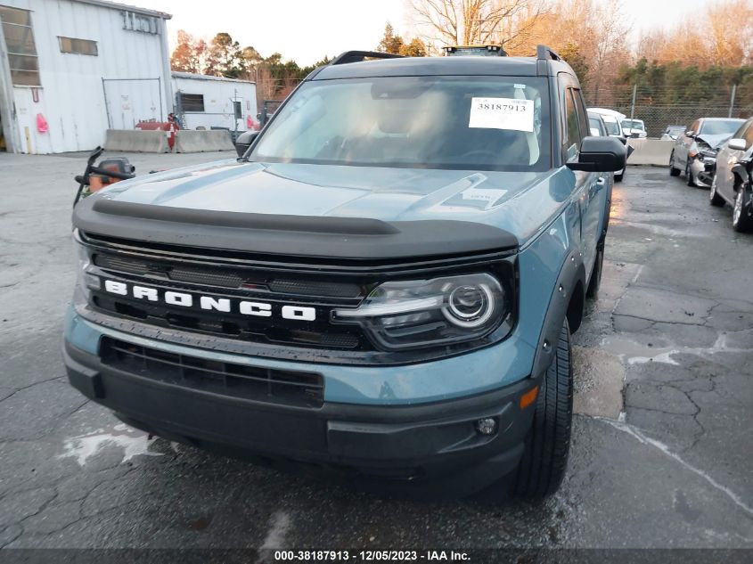 2021 Ford Bronco Sport Outer Banks VIN: 3FMCR9C64MRB08825 Lot: 38187913