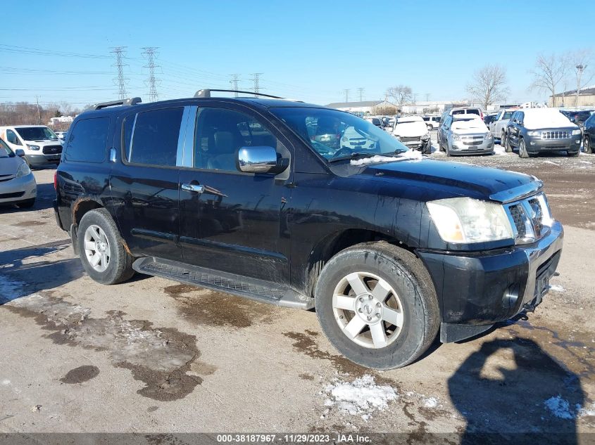 2004 Nissan Pathfinder Armada Le VIN: 5N1AA08B34N716984 Lot: 38187967