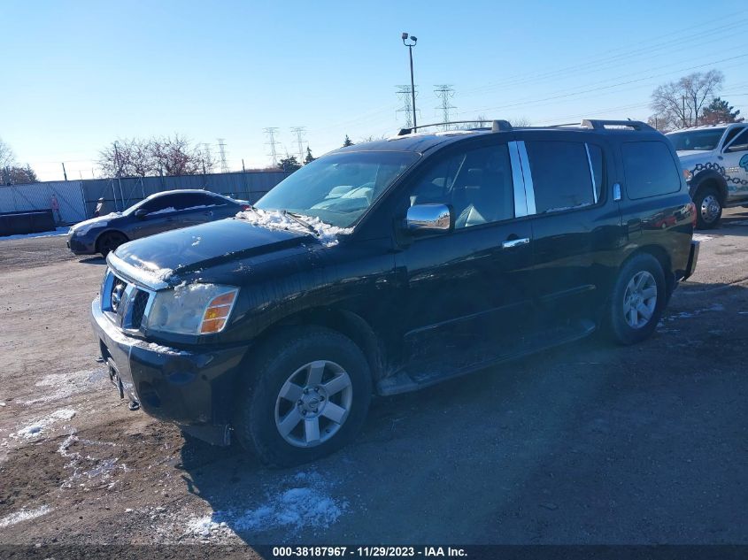 2004 Nissan Pathfinder Armada Le VIN: 5N1AA08B34N716984 Lot: 38187967