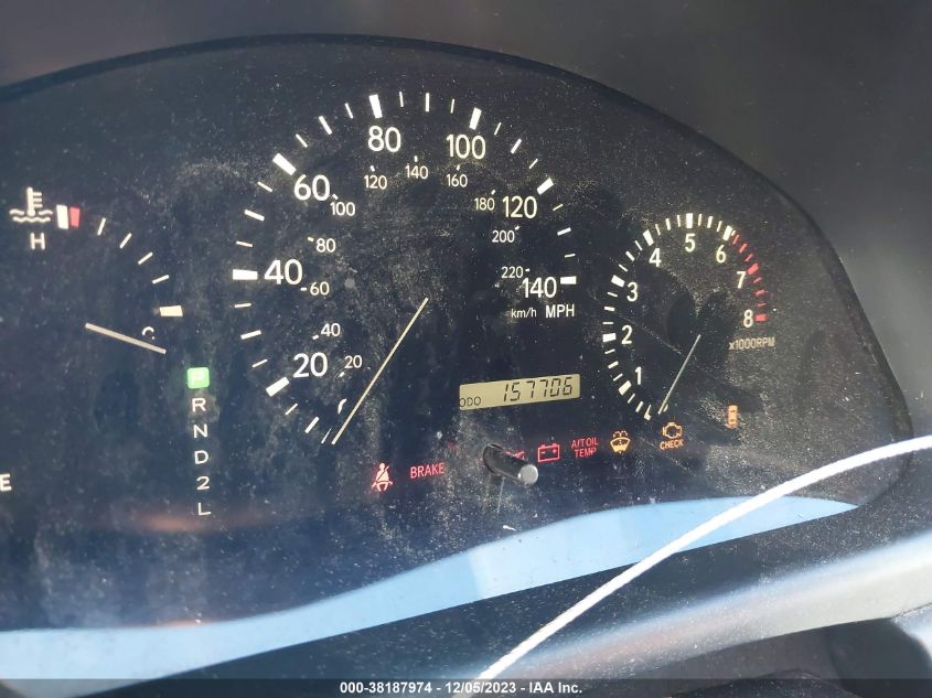 2002 Lexus Rx 300 VIN: JTJHF10U420259682 Lot: 38187974