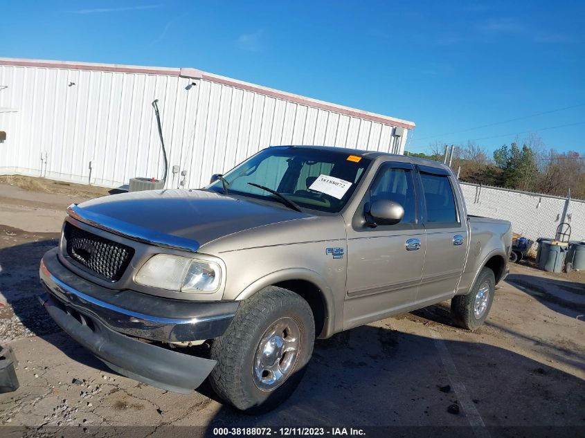 2001 Ford F-150 Supercrew Harley-Davidson/King Ranch/Lariat/Xlt VIN: 1FTRW07L11KB97160 Lot: 38188072