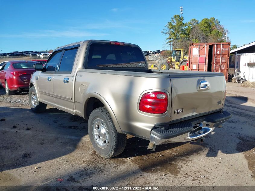 2001 Ford F-150 Supercrew Harley-Davidson/King Ranch/Lariat/Xlt VIN: 1FTRW07L11KB97160 Lot: 38188072