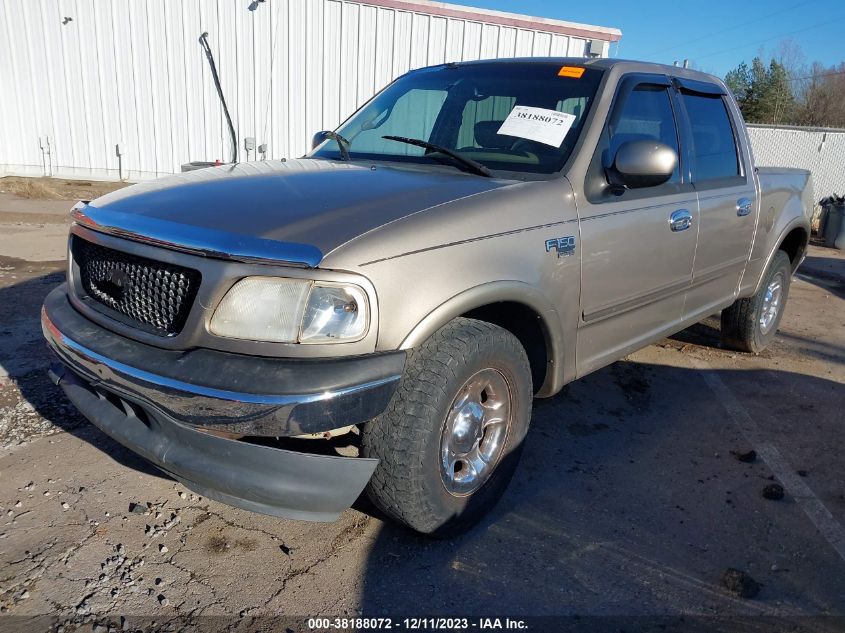 2001 Ford F-150 Supercrew Harley-Davidson/King Ranch/Lariat/Xlt VIN: 1FTRW07L11KB97160 Lot: 38188072