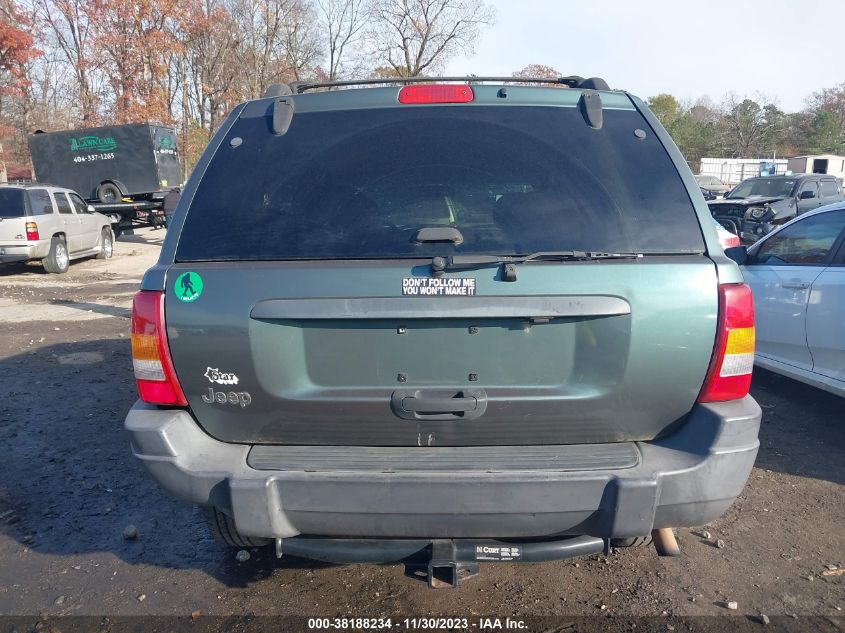 2004 Jeep Grand Cherokee Laredo VIN: 1J4GX48S94C196283 Lot: 38188234