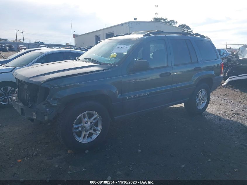 2004 Jeep Grand Cherokee Laredo VIN: 1J4GX48S94C196283 Lot: 38188234