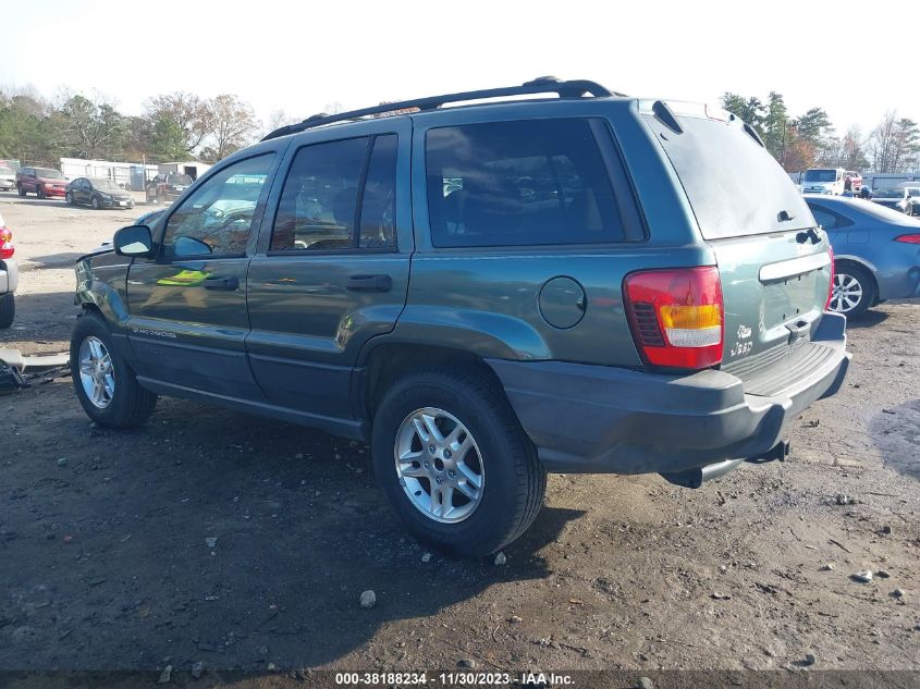 2004 Jeep Grand Cherokee Laredo VIN: 1J4GX48S94C196283 Lot: 38188234