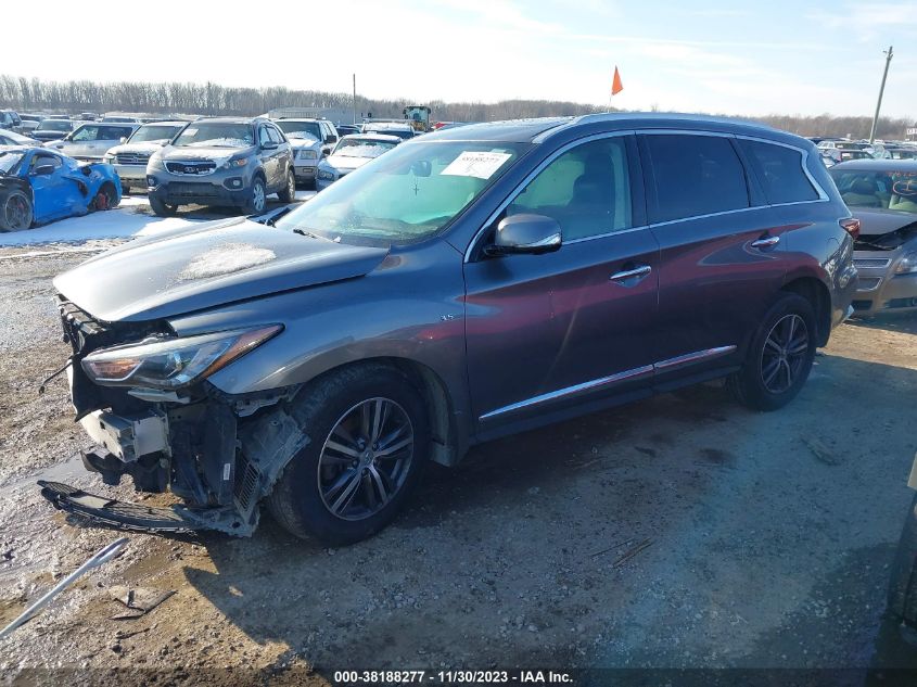 2019 Infiniti Qx60 Luxe VIN: 5N1DL0MM9KC511189 Lot: 38188277