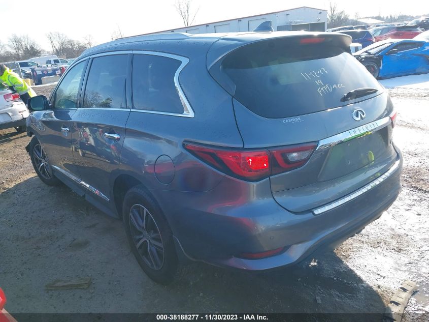2019 Infiniti Qx60 Luxe VIN: 5N1DL0MM9KC511189 Lot: 38188277