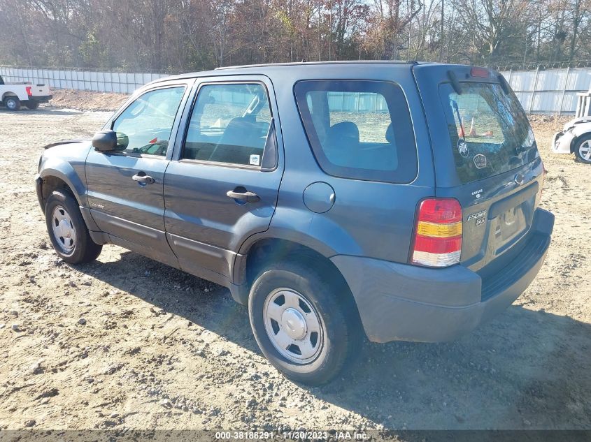 2001 Ford Escape Xls VIN: 1FMYU01BX1KB52747 Lot: 38188291