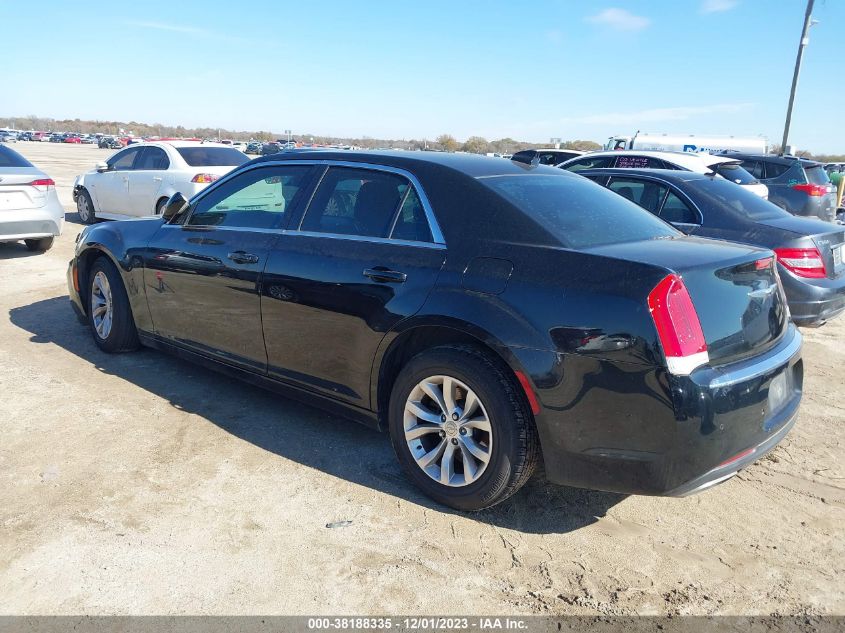 2015 Chrysler 300 Limited VIN: 2C3CCAAGXFH837823 Lot: 38188335