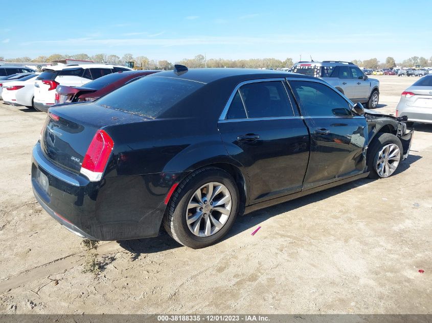 2C3CCAAGXFH837823 2015 Chrysler 300 Limited