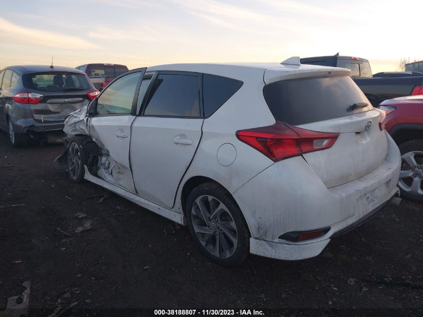 2016 Scion Im VIN: JTNKARJE0GJ501328 Lot: 38188807