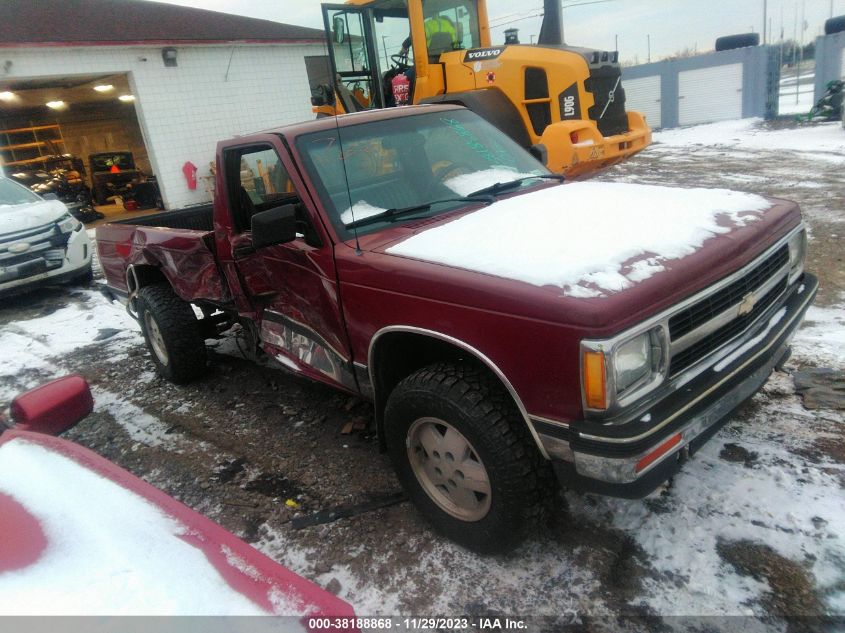 1991 Chevrolet S Truck S10 VIN: 1GCCT14Z7M2200385 Lot: 38188868