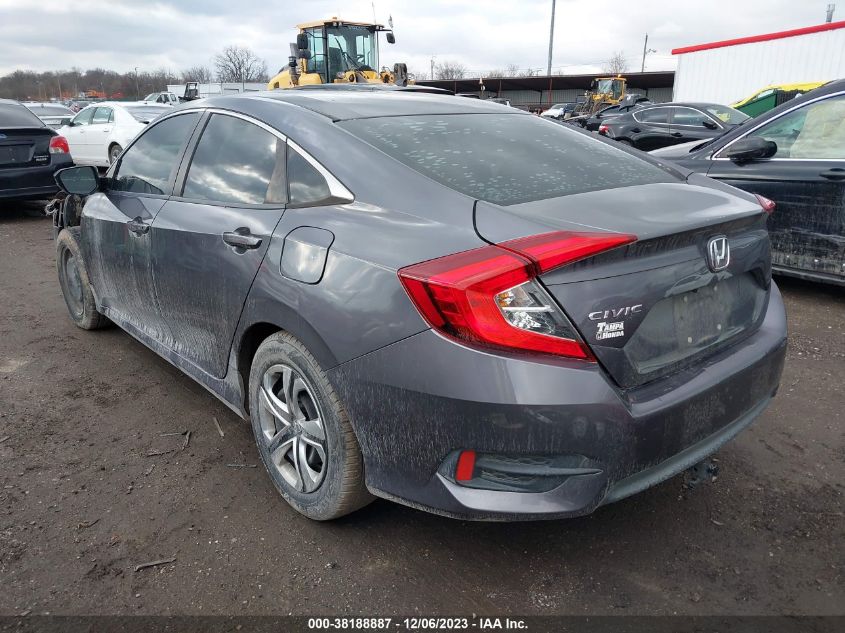 2018 Honda Civic Lx VIN: 2HGFC2F5XJH582395 Lot: 38188887