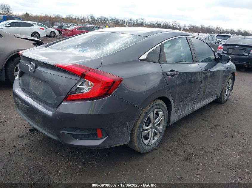 2018 Honda Civic Lx VIN: 2HGFC2F5XJH582395 Lot: 38188887