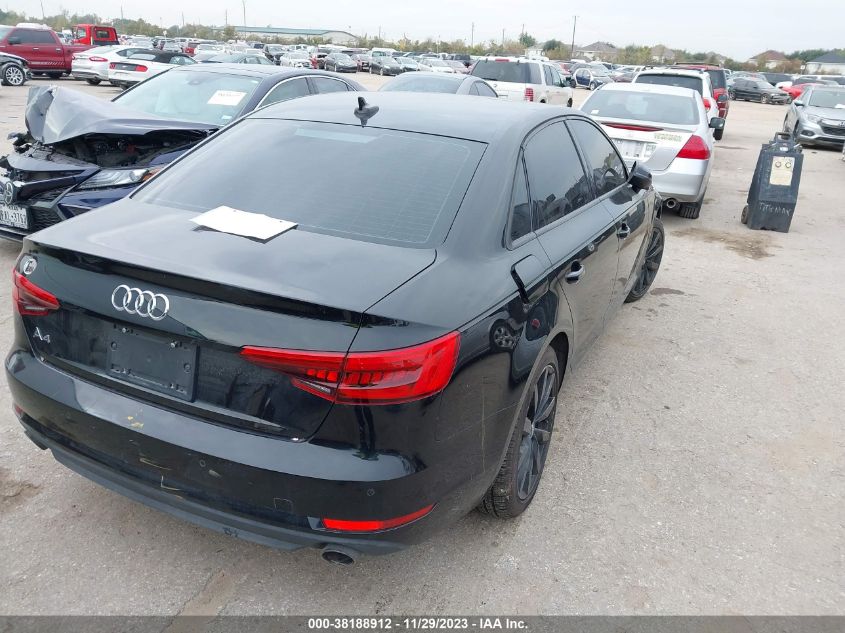 2018 Audi A4 2.0T Tech Ultra Premium/2.0T Ultra Premium VIN: WAULMAF41JA070567 Lot: 38979236