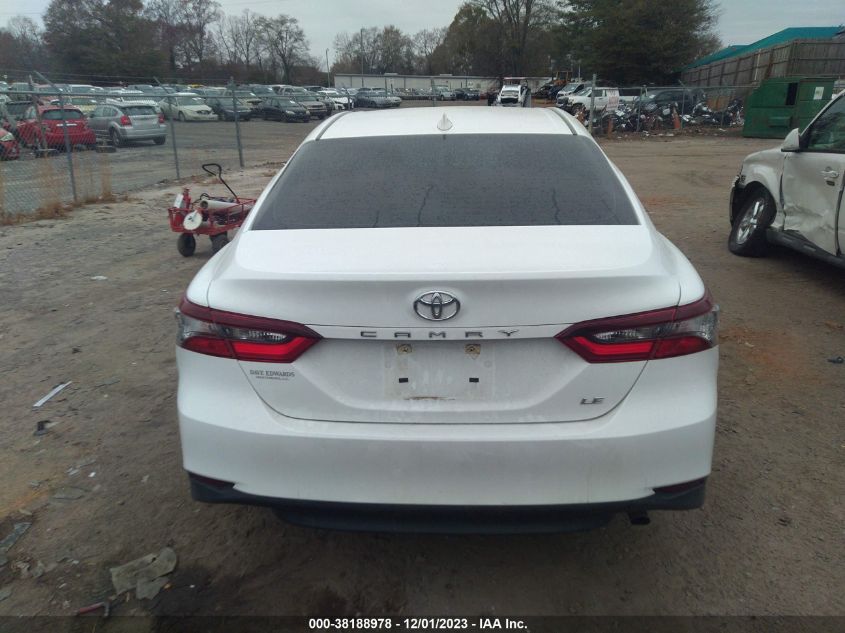 2021 Toyota Camry Le VIN: 4T1C11AK4MU447313 Lot: 38188978