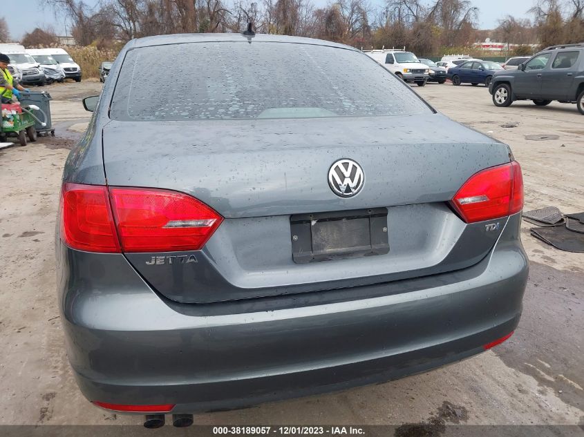 3VWLL7AJ8DM403678 2013 Volkswagen Jetta 2.0L Tdi