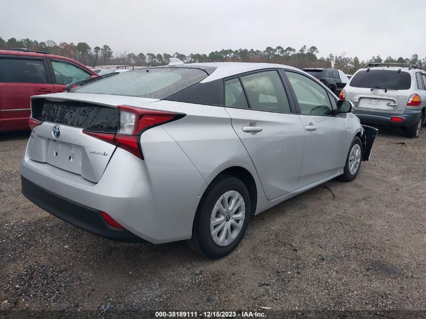 JTDKAMFU1M3150839 2021 Toyota Prius Le