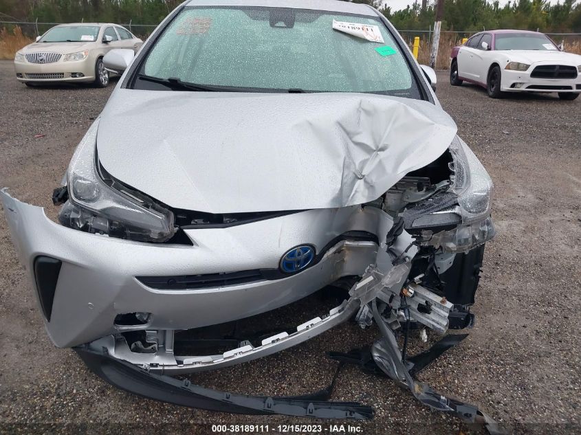 JTDKAMFU1M3150839 2021 Toyota Prius Le