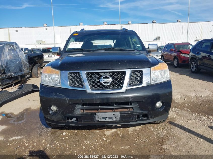 2015 Nissan Armada Platinum VIN: 5N1BA0NF9FN601076 Lot: 38189127