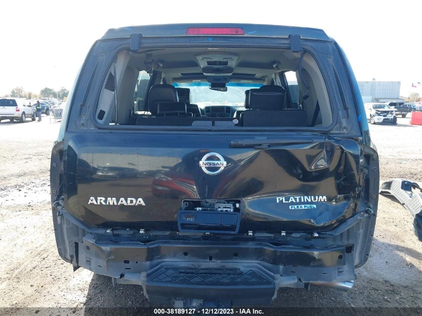 5N1BA0NF9FN601076 2015 Nissan Armada Platinum