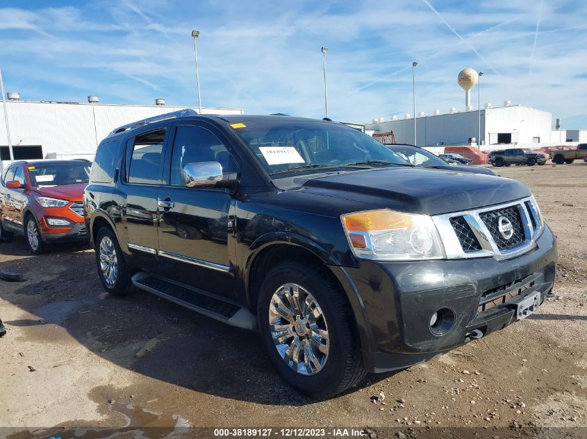 5N1BA0NF9FN601076 2015 Nissan Armada Platinum