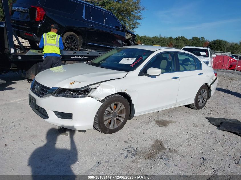 2014 Honda Accord Lx VIN: 1HGCR2F32EA095728 Lot: 38189147