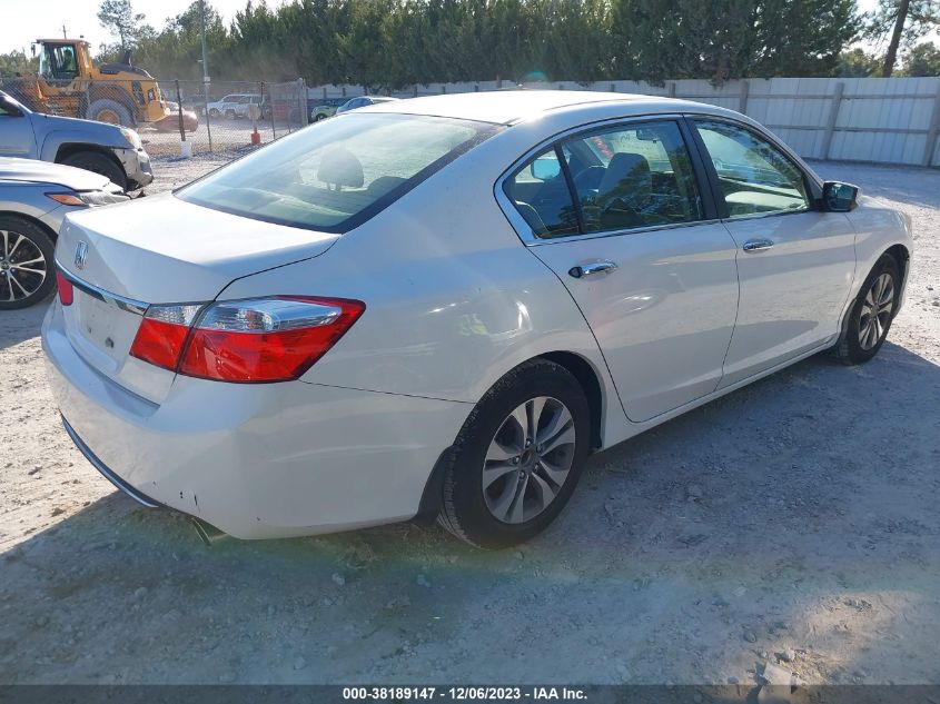 2014 Honda Accord Lx VIN: 1HGCR2F32EA095728 Lot: 38189147